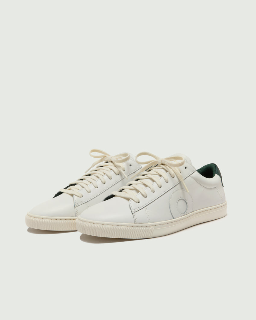 Low 1 | White / Forest / Ivory (Orthopedic)