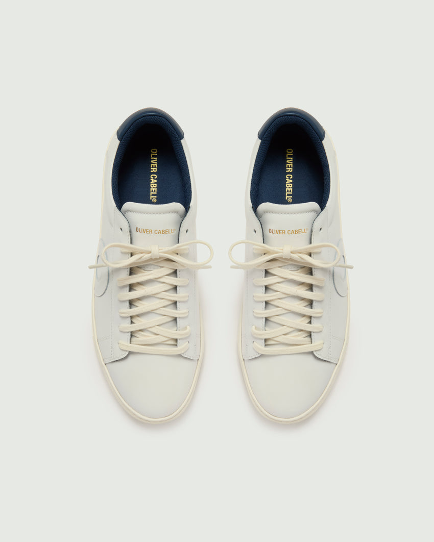 Low 1 | White / Navy / Ivory (Orthopedic)