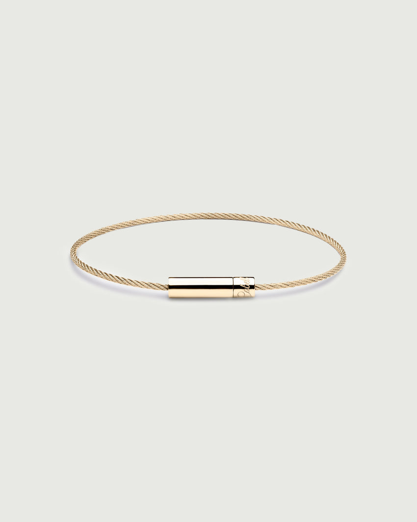 Michael Cable Bracelet | Gold